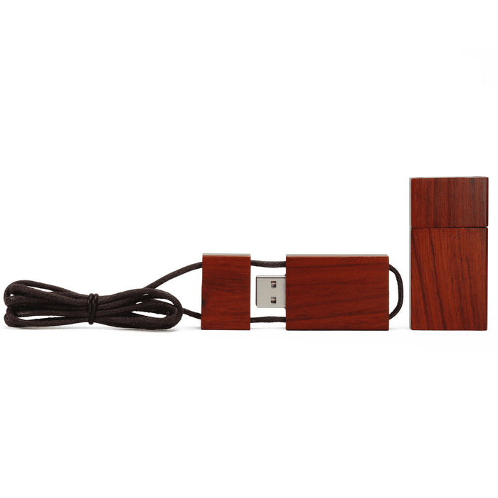 VTU041 - USB2.0 Wood Bamboo Flash Drive-Multiple Shapes
